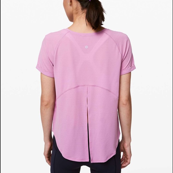 Lululemon Open Up Tie Back Tee - Picture 5 of 7